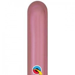 260Q Paquete con 100 globos mauve chrome