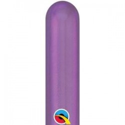 260Q Paquete con 100 globos morado chrome