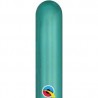 260Q Paquete con 100 globos verde chrome
