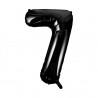 34D-0067 Globo de numero 7 color negro